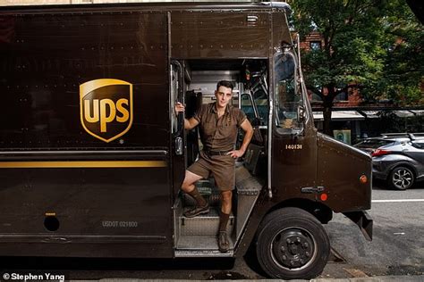 sexy ups driver|Meet the hot UPS man who says he's asked out 10 times a DAY .